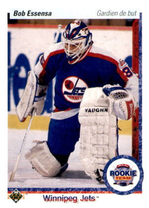 1990-91 Upper Deck #337d Bob Essensa