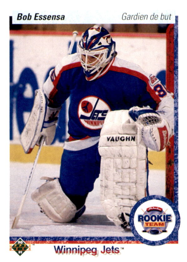1990-91 Upper Deck #337d Bob Essensa