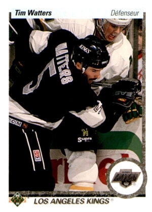 1990-91 Upper Deck #117a Tim Watters