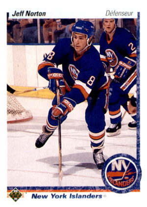 1990-91 Upper Deck #386c Jeff Norton