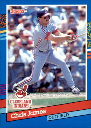 1991 Donruss #227b Chris James