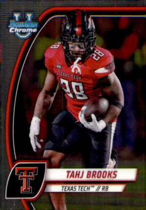 2024 Bowman University Chrome #193 Tahj Brooks