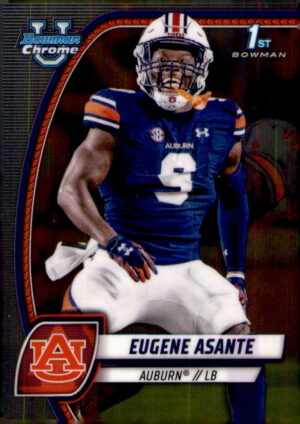 2024 Bowman University Chrome #73 Eugene Asante