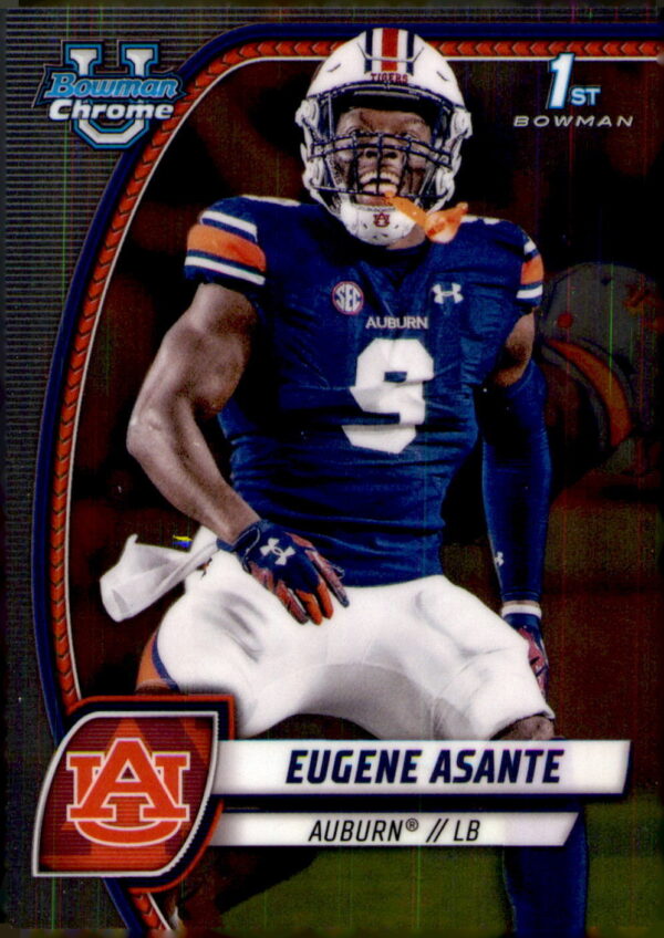 2024 Bowman University Chrome #73 Eugene Asante