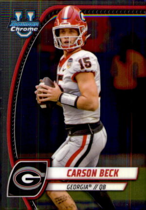 2024 Bowman University Chrome #2 Carson Beck