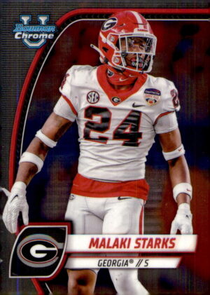 2024 Bowman University Chrome #125 Malaki Starks