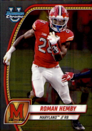 2024 Bowman University Chrome #65 Roman Hemby