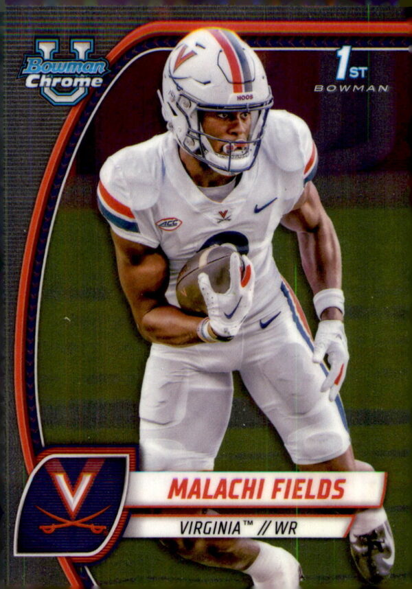 2024 Bowman University Chrome #124 Malachi Fields