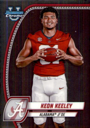 2024 Bowman University Chrome #113 Keon Keeley