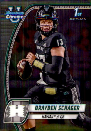 2024 Bowman University Chrome #25 Brayden Schager