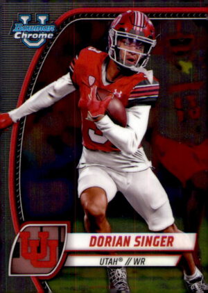 2024 Bowman University Chrome #68 Dorian Singer