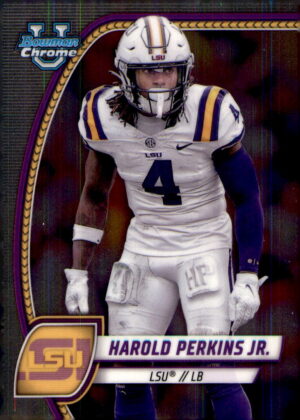 2024 Bowman University Chrome #194 Harold Perkins Jr.