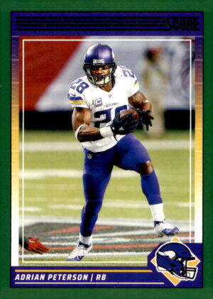 2024 Score #188 Adrian Peterson Green