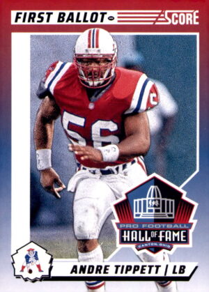 2024 Score #8 Andre Tippett First Ballot Red