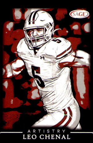 2022 SAGE Artistry #21 Leo Chenal