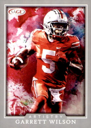 2022 SAGE Artistry #47 Garrett Wilson Silver