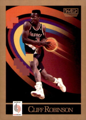 1990-91 SkyBox #239 Cliff Robinson