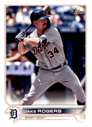 2022 Topps #198 Jake Rogers