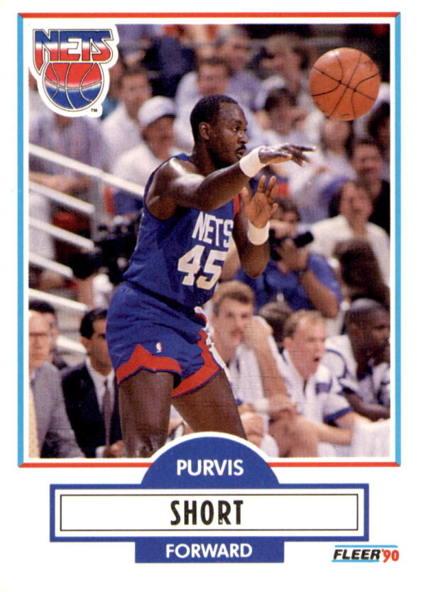 1990-91 Fleer #123 Purvis Short