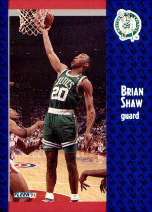 1991-92 Fleer #4 Brian Shaw
