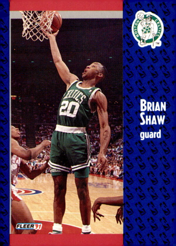 1991-92 Fleer #4 Brian Shaw