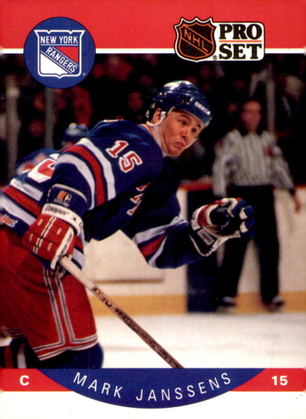 1990-91 Pro Set #199 Mark Janssens