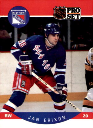 1990-91 Pro Set #195 Jan Erixon