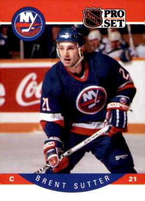 1990-91 Pro Set #191 Brent Sutter