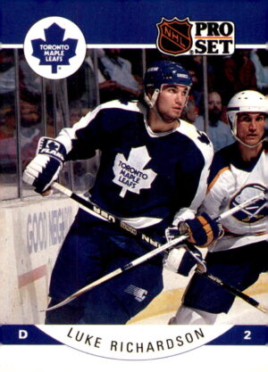 1990-91 Pro Set #289 Luke Richardson