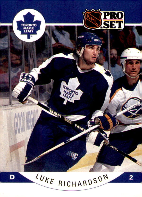1990-91 Pro Set #289 Luke Richardson