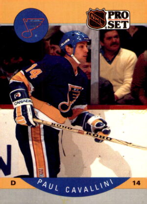 1990-91 Pro Set #262 Paul Cavallini