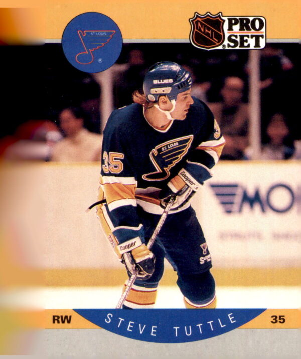 1990-91 Pro Set #273 Steve Tuttle