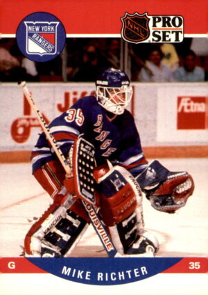 1990-91 Pro Set #627 Mike Richter
