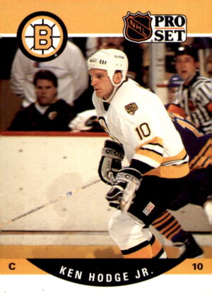 1990-91 Pro Set #587 Ken Hodge Jr.