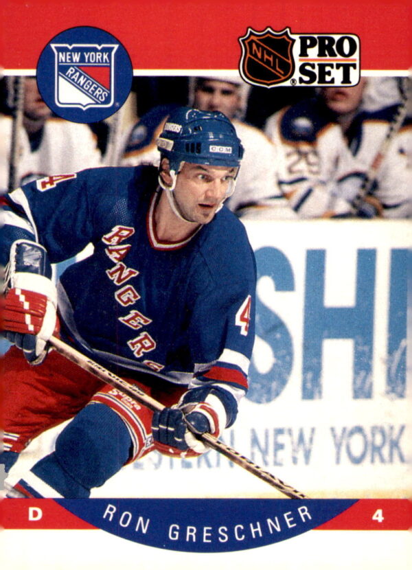 1990-91 Pro Set #197 Ron Greschner
