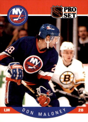 1990-91 Pro Set #187 Don Maloney
