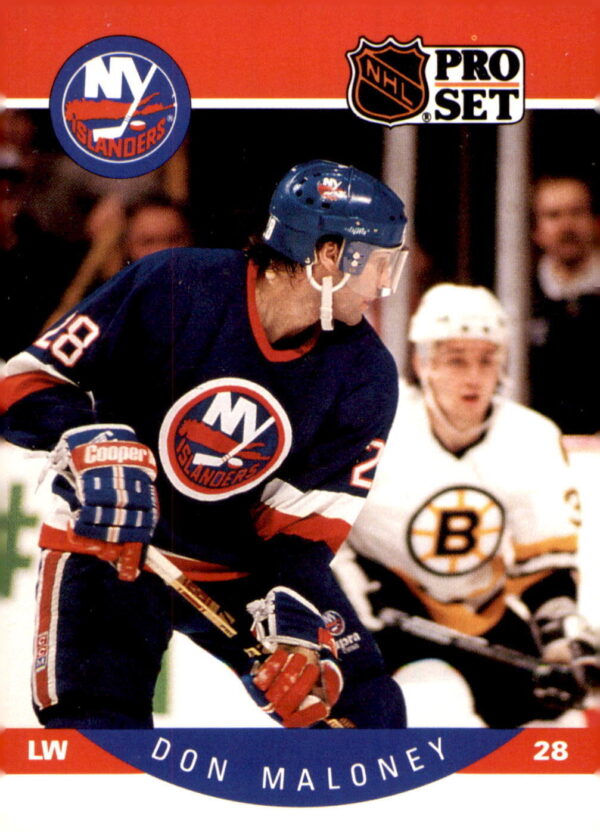 1990-91 Pro Set #187 Don Maloney
