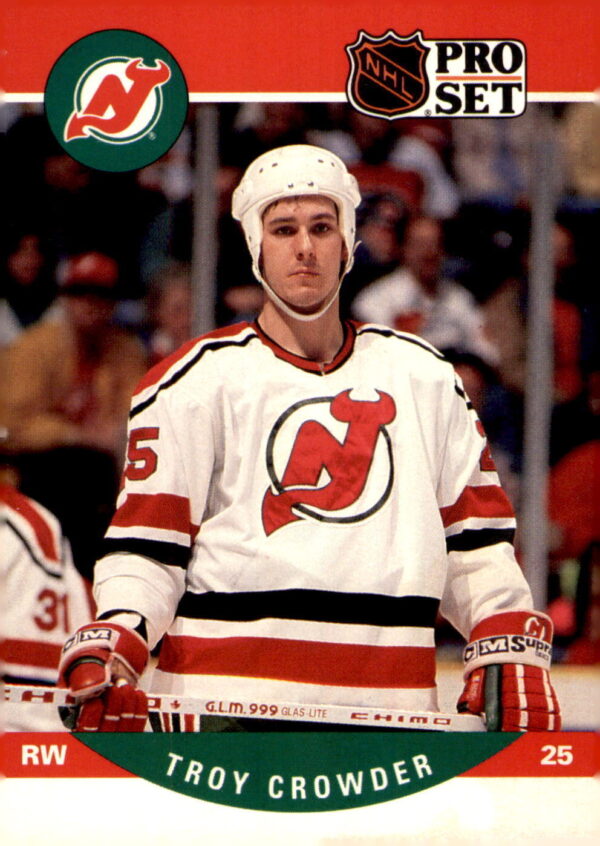1990-91 Pro Set #620 Troy Crowder