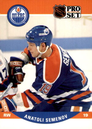 1990-91 Pro Set #608 Anatoli Semenov
