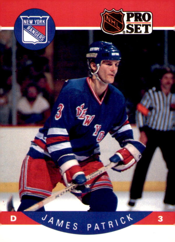 1990-91 Pro Set #207 James Patrick