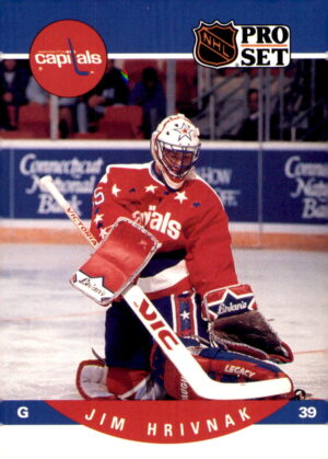 1990-91 Pro Set #646 Jim Hrivnak