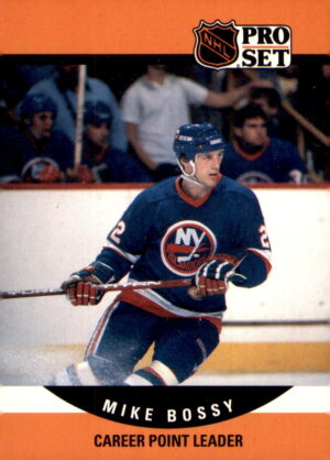 1990-91 Pro Set #650 Mike Bossy