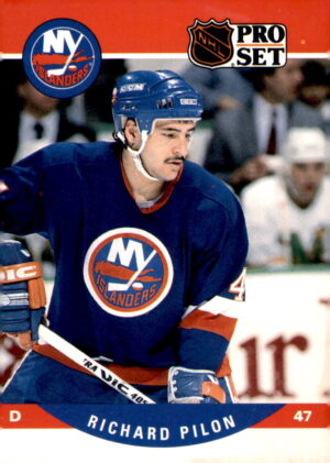 1990-91 Pro Set #486 Richard Pilon