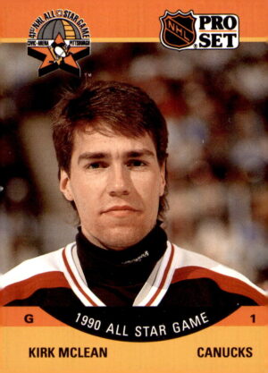 1990-91 Pro Set #355 Kirk McLean