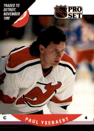 1990-91 Pro Set #607 Paul Ysebaert