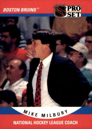 1990-91 Pro Set #661 Mike Milbury