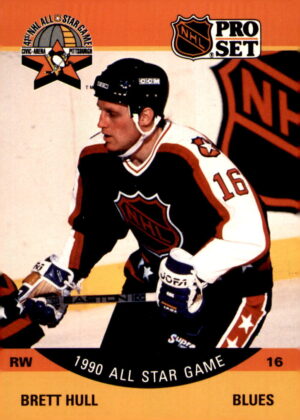 1990-91 Pro Set #342 Brett Hull