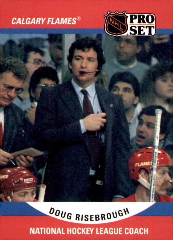 1990-91 Pro Set #663 Doug Risebrough