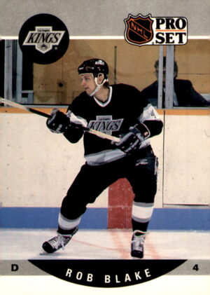 1990-91 Pro Set #611 Rob Blake