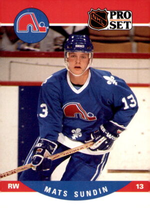1990-91 Pro Set #636 Mats Sundin